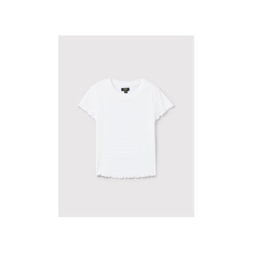 OVS T-Shirt 1477247 Biały Regular Fit ze sklepu MODIVO w kategorii Bluzki dziewczęce - zdjęcie 168585819
