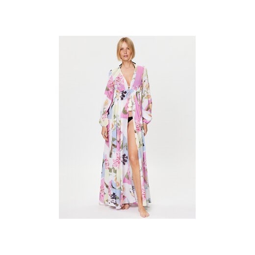 Ted Baker Kimono Floaty 268124 Kolorowy Relaxed Fit ze sklepu MODIVO w kategorii Odzież plażowa - zdjęcie 168585978