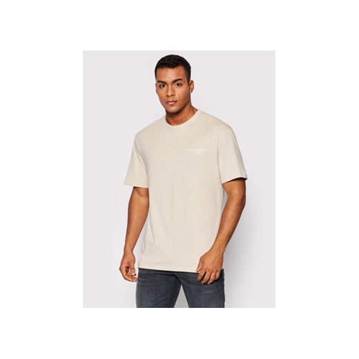 Jack&Jones T-Shirt Comfort Photo 12205952 Beżowy Relaxed Fit ze sklepu MODIVO w kategorii T-shirty męskie - zdjęcie 168586105
