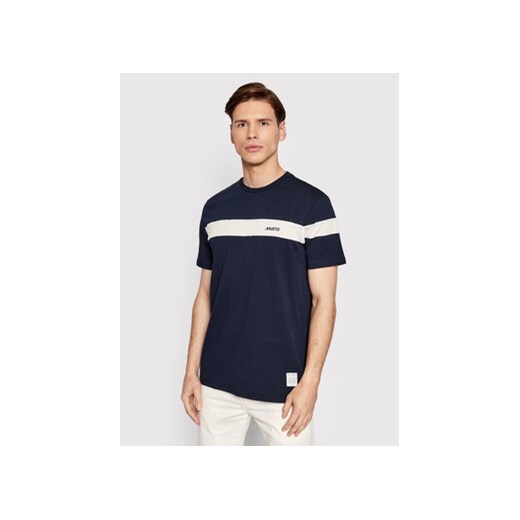 Musto T-Shirt 82158 Granatowy Regular Fit ze sklepu MODIVO w kategorii T-shirty męskie - zdjęcie 168586305