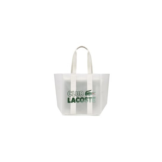 Lacoste Torebka NU4150PBL64 Biały ze sklepu MODIVO w kategorii Torby Shopper bag - zdjęcie 168586505