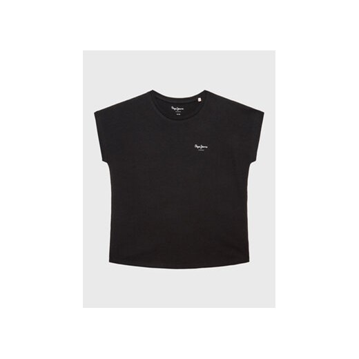 Pepe Jeans T-Shirt Bloomy PG502930 Czarny Regular Fit Pepe Jeans 14Y MODIVO
