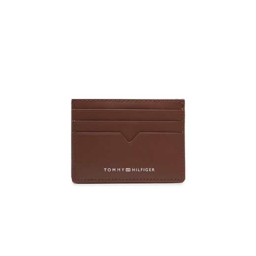 Tommy Hilfiger Etui na karty kredytowe Th Modern Leather Cc Holder AM0AM10616 Brązowy ze sklepu MODIVO w kategorii Etui - zdjęcie 168586697