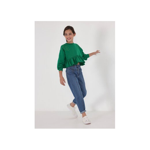 Mayoral Spodnie materiałowe 6584 Granatowy ze sklepu MODIVO w kategorii Spodnie dziewczęce - zdjęcie 168587209