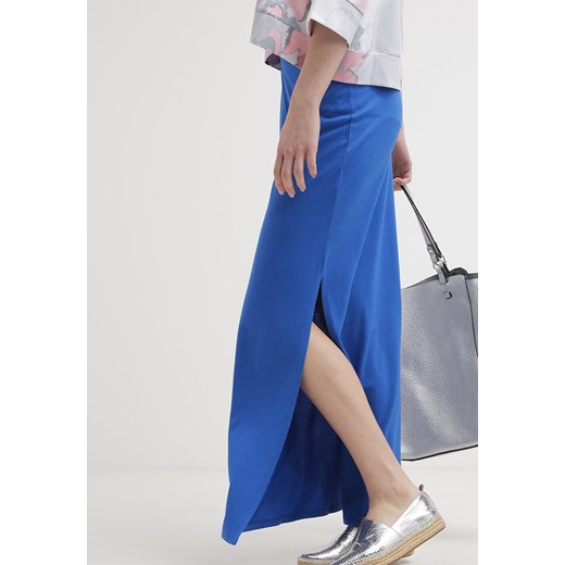 Zalando Essentials Długa spódnica blue zalando niebieski mat
