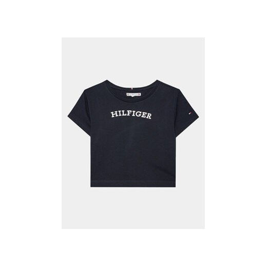 Tommy Hilfiger T-Shirt Monotype Tee KG0KG07431 D Granatowy Regular Fit Tommy Hilfiger 10Y MODIVO okazja