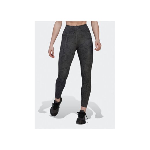 adidas Legginsy Terrex HF3271 Szary Extra Slim Fit ze sklepu MODIVO w kategorii Spodnie damskie - zdjęcie 168587606