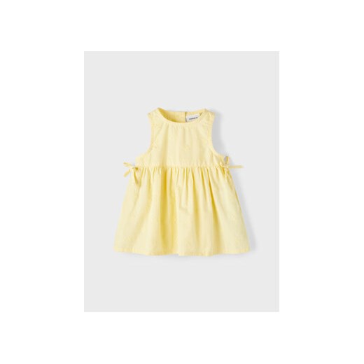 NAME IT Sukienka 13216747 Żółty Loose Fit ze sklepu MODIVO w kategorii Sukienki niemowlęce - zdjęcie 168587635