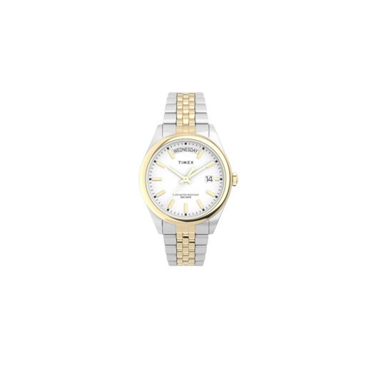 Timex Zegarek TW2V68500 Srebrny uniwersalny MODIVO