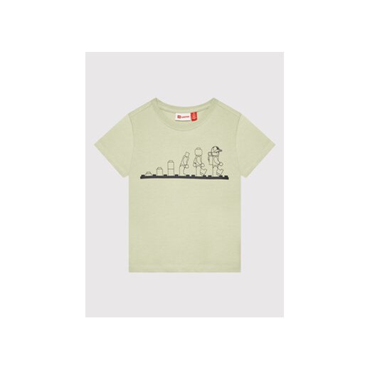 LEGO T-Shirt 11010400 Zielony Regular Fit ze sklepu MODIVO w kategorii T-shirty chłopięce - zdjęcie 168587657