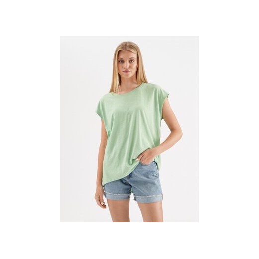 Noisy May T-Shirt Mathilde 27002573 Zielony Oversize ze sklepu MODIVO w kategorii Bluzki damskie - zdjęcie 168587709