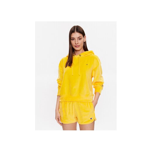 Champion Bluza 116256 Żółty Regular Fit ze sklepu MODIVO w kategorii Bluzy damskie - zdjęcie 168587856