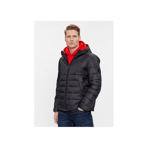 Tommy Hilfiger Kurtka przejściowa Packable Recycled Quilt Hdd Jkt MW0MW33732 Czarny Regular Fit ze sklepu MODIVO w kategorii Kurtki męskie - zdjęcie 168587927