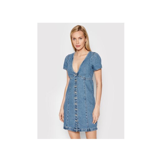 Levi's® Sukienka jeansowa Erin A3338-0000 Niebieski Regular Fit XXS wyprzedaż MODIVO
