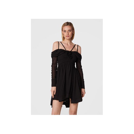 Babylon Sukienka koktajlowa R_E00790 Czarny Regular Fit ze sklepu MODIVO w kategorii Sukienki - zdjęcie 168588197