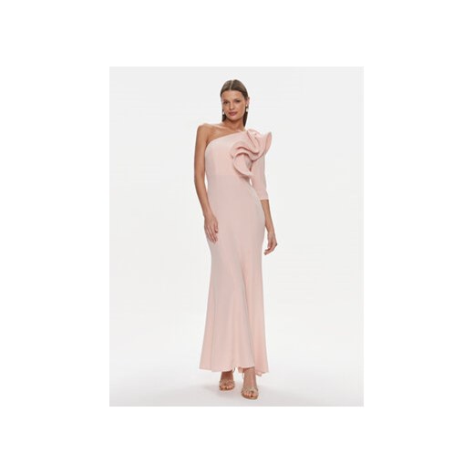Rinascimento Sukienka wieczorowa CFC0117459003 Różowy Regular Fit ze sklepu MODIVO w kategorii Sukienki - zdjęcie 168588268