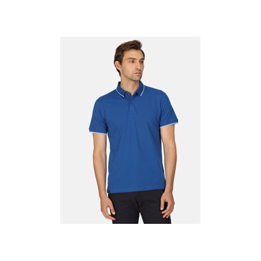 Regatta Polo Tadeo RMT248 Niebieski Regular Fit ze sklepu MODIVO w kategorii T-shirty męskie - zdjęcie 168588386