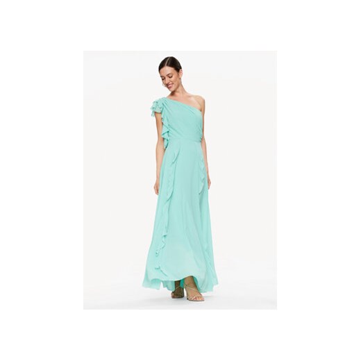 Rinascimento Sukienka wieczorowa CFC0114370003 Zielony Regular Fit ze sklepu MODIVO w kategorii Sukienki - zdjęcie 168588659