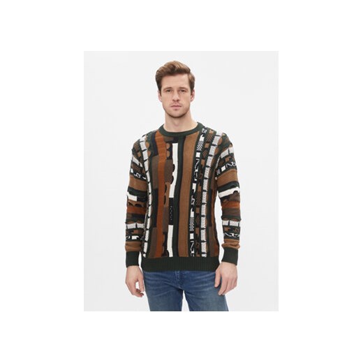 Only & Sons Sweter 22027676 Brązowy Regular Fit ze sklepu MODIVO w kategorii Swetry męskie - zdjęcie 168588955
