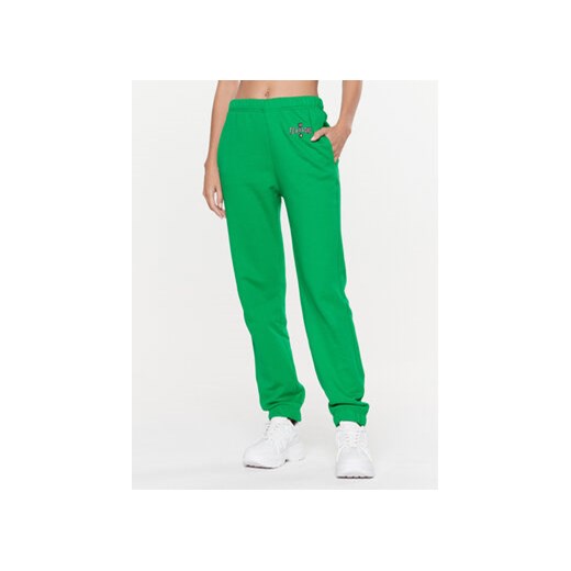 Chiara Ferragni Spodnie dresowe 74CBAT01 Zielony Regular Fit ze sklepu MODIVO w kategorii Spodnie damskie - zdjęcie 168588978