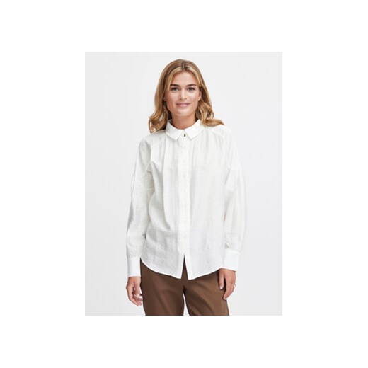 Fransa Koszula 20612828 Biały Relaxed Fit ze sklepu MODIVO w kategorii Koszule damskie - zdjęcie 168589016