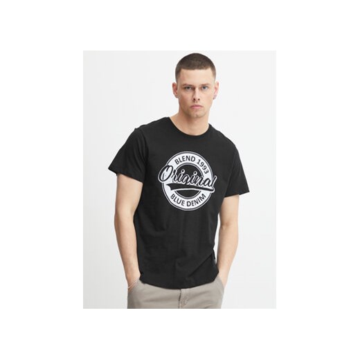 Blend T-Shirt 20715012 Czarny Regular Fit ze sklepu MODIVO w kategorii T-shirty męskie - zdjęcie 168589138