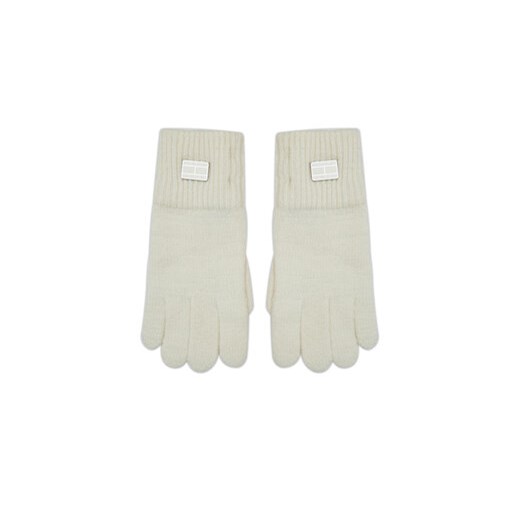 Tommy Jeans Rękawiczki Damskie Tjw Cosy Knit Gloves AW0AW15481 Écru ze sklepu MODIVO w kategorii Rękawiczki damskie - zdjęcie 168589406