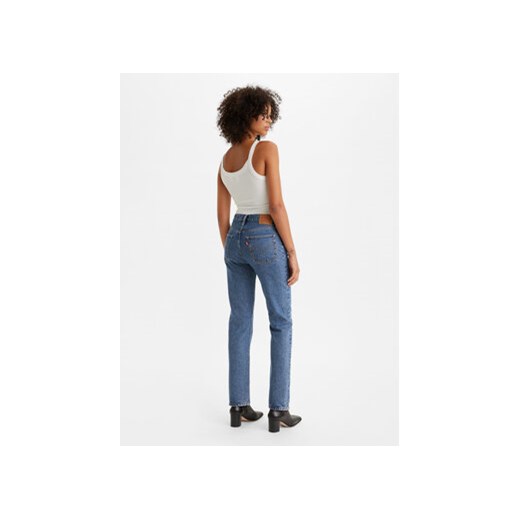 Levi's® Jeansy 501® 12501-0438 Granatowy Straight Fit 33_30 wyprzedaż MODIVO