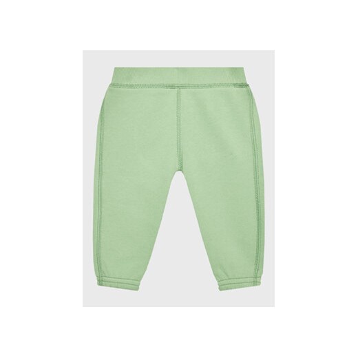 United Colors Of Benetton Spodnie dresowe 3J70AF003 Zielony Regular Fit ze sklepu MODIVO w kategorii Spodnie i półśpiochy - zdjęcie 168590037
