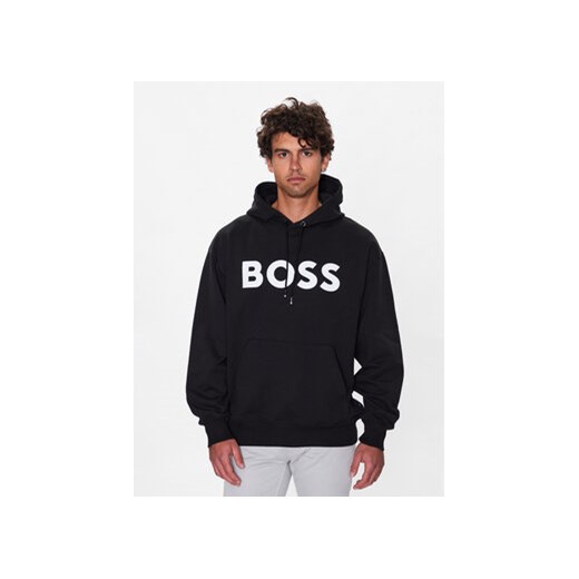 Boss Bluza 50485316 Czarny Oversize ze sklepu MODIVO w kategorii Bluzy męskie - zdjęcie 168590568