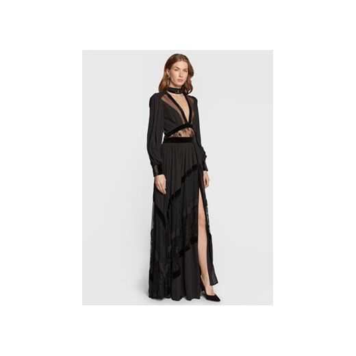 Babylon Sukienka wieczorowa R_EL0701 Czarny Regular Fit ze sklepu MODIVO w kategorii Sukienki - zdjęcie 168590706