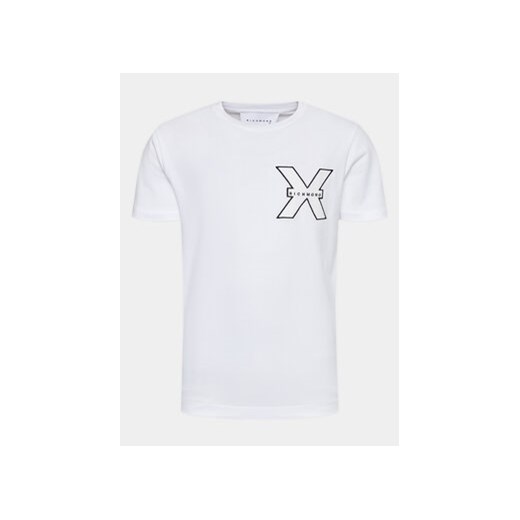 Richmond X T-Shirt UMA23010TS Biały Regular Fit ze sklepu MODIVO w kategorii T-shirty męskie - zdjęcie 168590866