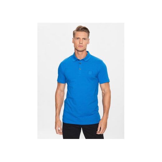 Boss Polo 50472668 Niebieski Slim Fit ze sklepu MODIVO w kategorii T-shirty męskie - zdjęcie 168590937