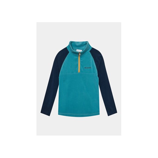 Columbia Polar Glacial™ Half Zip Niebieski Regular Fit ze sklepu MODIVO w kategorii Bluzy chłopięce - zdjęcie 168591257