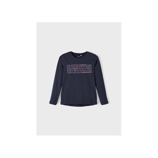 NAME IT Bluzka 13209559 Granatowy Regular Fit ze sklepu MODIVO w kategorii T-shirty chłopięce - zdjęcie 168591285