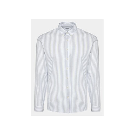 Lindbergh Koszula 30-203536 Biały Slim Fit ze sklepu MODIVO w kategorii Koszule męskie - zdjęcie 168592048