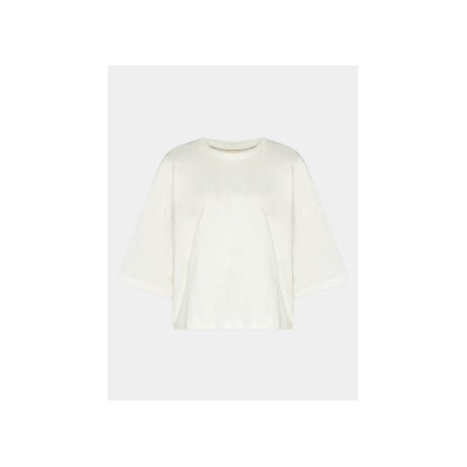 Outhorn T-Shirt OTHAW23TTSHF0838 Biały Regular Fit ze sklepu MODIVO w kategorii Bluzki damskie - zdjęcie 168592205