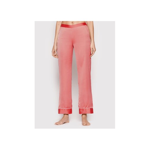 Etam Spodnie piżamowe Gia 6530732 Różowy Regular Fit ze sklepu MODIVO w kategorii Piżamy damskie - zdjęcie 168592305