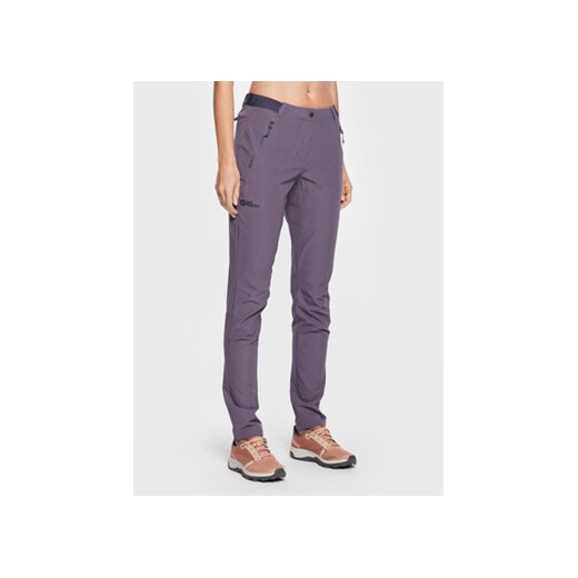 Jack Wolfskin Spodnie outdoor Geigelstein 1507741 Fioletowy Slim Fit Jack Wolfskin 36 MODIVO