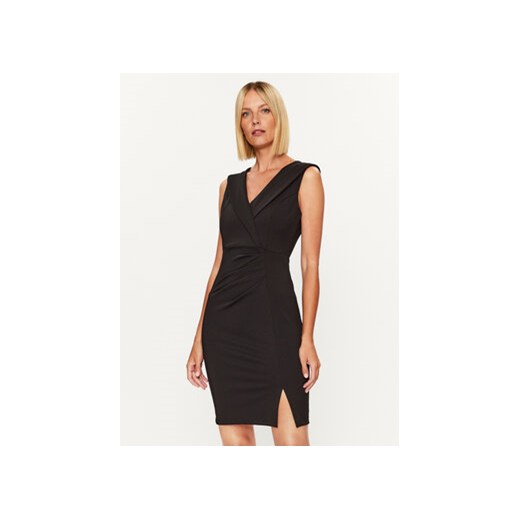 Rinascimento Sukienka koktajlowa CFC0114861003 Czarny Slim Fit ze sklepu MODIVO w kategorii Sukienki - zdjęcie 168592856