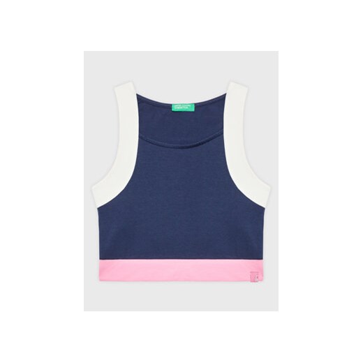 United Colors Of Benetton Top 3P4ZCH00O Kolorowy Slim Fit United Colors Of Benetton 170 okazja MODIVO