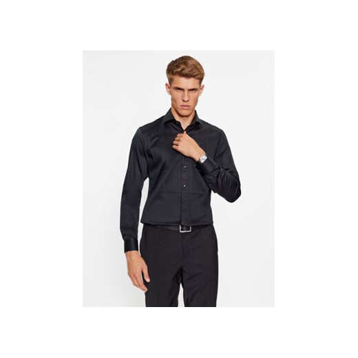 Boss Koszula H-Hank-Tux3-231 50503261 Czarny Slim Fit ze sklepu MODIVO w kategorii Koszule męskie - zdjęcie 168592976