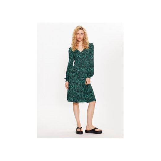 Fransa Sukienka codzienna 20611792 Zielony Slim Fit ze sklepu MODIVO w kategorii Sukienki - zdjęcie 168593427