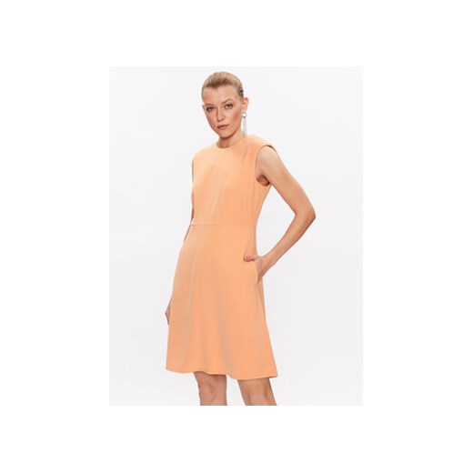 Marc Aurel Sukienka codzienna 6855 2021 93181 Pomarańczowy Regular Fit ze sklepu MODIVO w kategorii Sukienki - zdjęcie 168593748