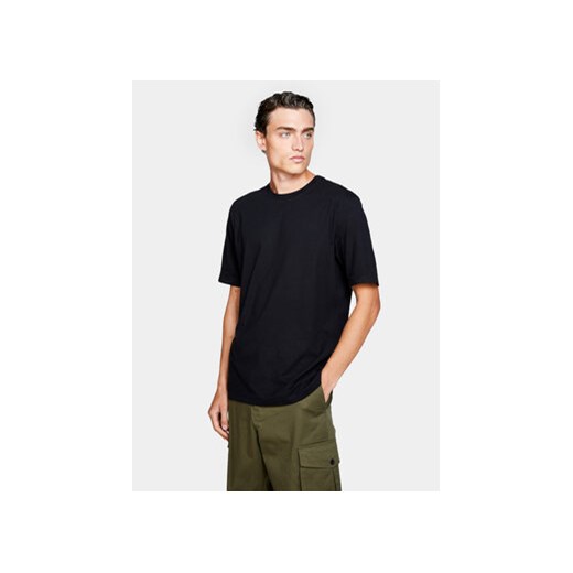 Sisley T-Shirt 3096S101J Czarny Regular Fit ze sklepu MODIVO w kategorii T-shirty męskie - zdjęcie 168593847