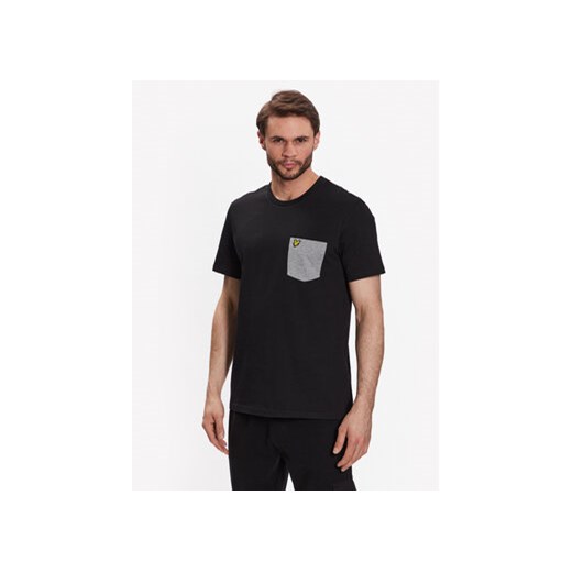Lyle & Scott T-Shirt Contrast Pocket T-Shirt TS831VOG Czarny Regular Fit ze sklepu MODIVO w kategorii T-shirty męskie - zdjęcie 168593887