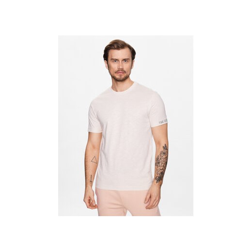 Outhorn T-Shirt TTSHM467 Écru Regular Fit ze sklepu MODIVO w kategorii T-shirty męskie - zdjęcie 168594159