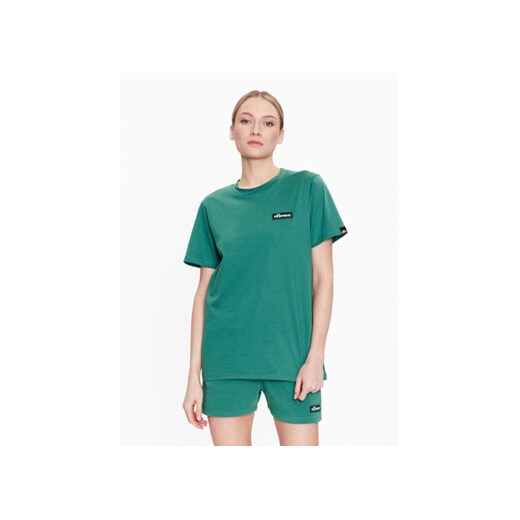 Ellesse T-Shirt Tolin SGR17945 Zielony Regular Fit ze sklepu MODIVO w kategorii Bluzki damskie - zdjęcie 168594338