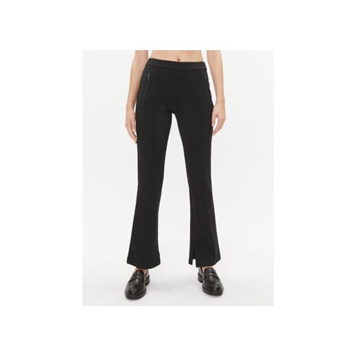 Weekend Max Mara Spodnie materiałowe Goya 2357860433 Czarny Straight Fit ze sklepu MODIVO w kategorii Spodnie damskie - zdjęcie 168594718