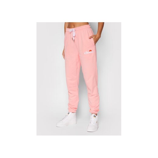 Ellesse Spodnie dresowe Noora SGK13459 Różowy Regular Fit ze sklepu MODIVO w kategorii Spodnie damskie - zdjęcie 168595408